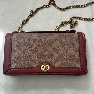 Coach Riley Chain Clutch
